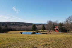 174 acres Hunting and Fishing Property with Barn, Ponds and Catskill Mountain Views in Taghkanic NY County Route 10