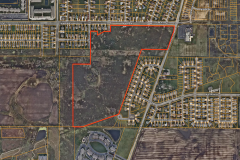 Land for Sale - Development Opportunity on 54 +/-  Acres Merrillville, Indiana Lake county