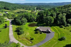 Contemporary Home with Garage and Pond on 3.9 acres in Olean NY 2 Red Oak Drive