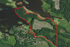 93 +/- acres / Lake Palestine / Kosciusko County / Lake Frontage / Recreational / Development Potential